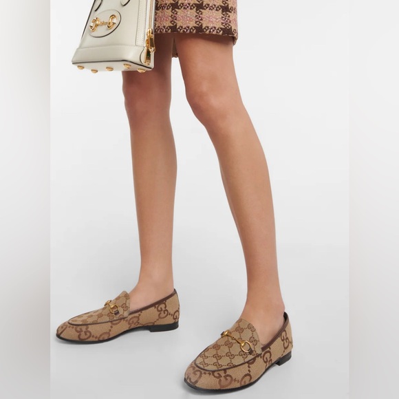 NEW IN BOX GUCCI Large GG Monogram Horesbit Loafers - Picture 9 of 16